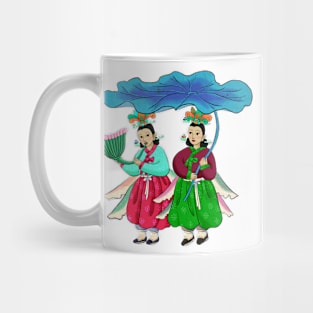 Minhwa: Taoist Fairy Sisters C-4 Type Mug